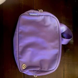 lululemon purple belt bag